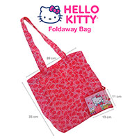 HELLO KITTY Foldaway Bag