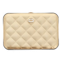 Alu Wallet, Quilted Navy Blue