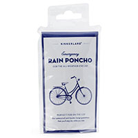 Regen-Poncho für Fahrradfahrer