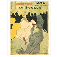 Henri de Toulouse Lautrec - Moulin Rouge - La Goulue