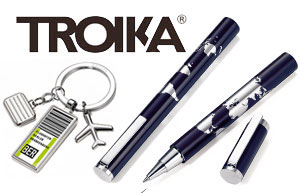 Logo und Artikel von TROIKA