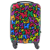 perro negro Trolley -Bunter Hund-