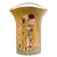 GUSTAV KLIMT Minivase -Der Kuss-