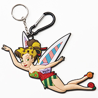 Romero Britto: Tinker Bell Keychain