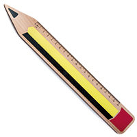 Lineal Bleistift -Pencilmania-