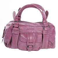 Stylische Handtasche Sunny Shiqsue (berry/burgundy) aus dem Hause FUNBAG