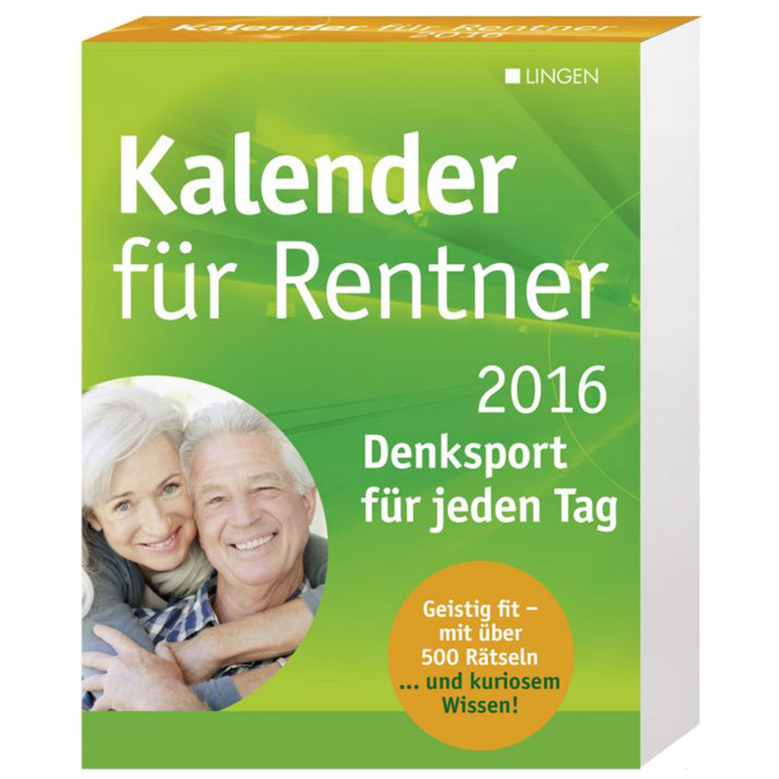 Kalender für Rentner 2016 - Denksport für jeden Tag