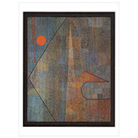 Künstlerpostkarte Klee -ad parnassum-