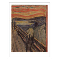 Künstlerpostkarte Munch - Der Schrei -