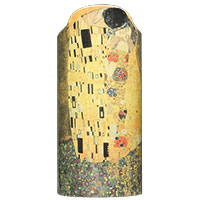 Gustav Klimt: Vase - Der Kuss -