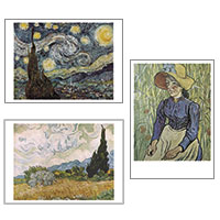 3er-Postkarten-Set Vincent van Gogh