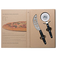 Das perfekte Pizza-Set: Pizzaroller und Pizzamesser aus Edelstahl