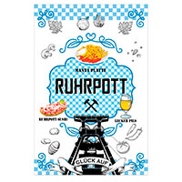 Geschirrtuch "Ruhrpott" mit köstlichem Revier-Design!