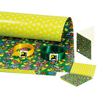 perro negro Geschenkpapier-Set - Weihnachten -