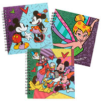 3er-Set Notizbücher - Disney by BRITTO