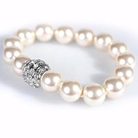 Perlenarmband -White- so schön wie echt