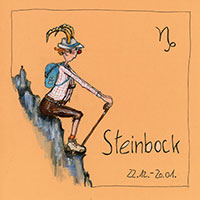 Edition Barbara Freundlieb: Sternzeichen -Steinbock-