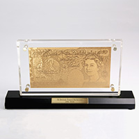 Großbritannien: 50-Pound-Note in Acryl
